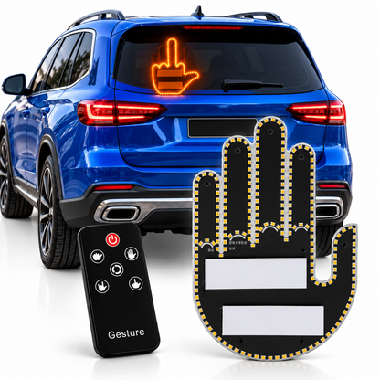 LED Car Hand Light to Talk Back in Traffic